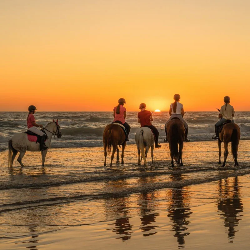 horse-riding